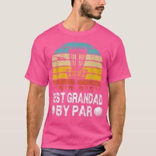 Camiseta Vintage Mejor Grandad Por Par Disk Golf Golfer Fat