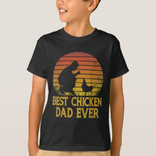 Camiseta Vintage Mejor Papá Pollo Jamás Papá Pollo 