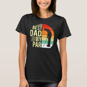 Camiseta Vintage Mejor Papá Por Par Disk Golf Hombres Padre