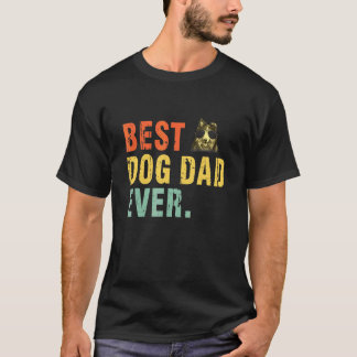 Camiseta Vintage Mejor Perro Padre De Perro Ever Shetland S