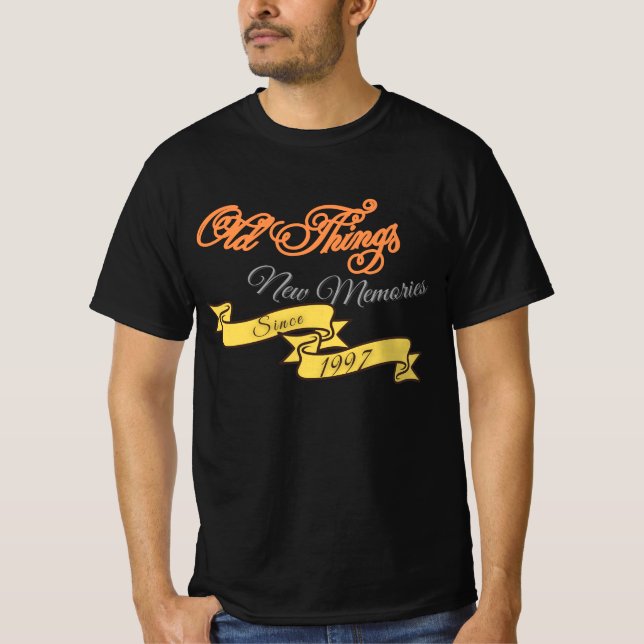 Camiseta Vintage Memories (Est. 1997)  (Anverso)
