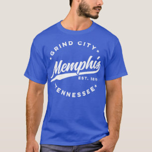 Camiseta Vintage Memphis Tennessee Grind City Retro Estados