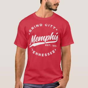 Camiseta Vintage Memphis Tennessee Grind City Retro Estados
