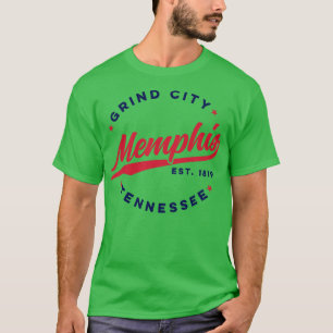 Camiseta Vintage Memphis Tennessee Grind City Retro USA 1