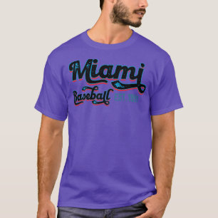 Camiseta Vintage Miami Baseball Est 1991