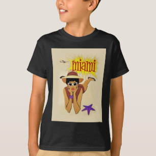 Camiseta Vintage Miami Beach