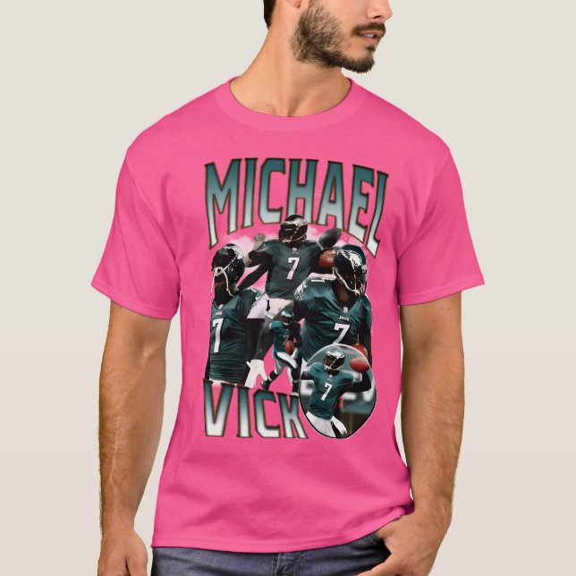 Camiseta Vintage Michael Vick (Anverso)