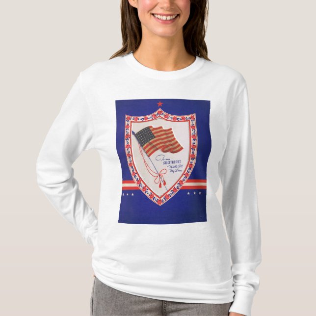 Camiseta Vintage Military Valentine (Anverso)