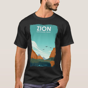 Camiseta Vintage Minimal Retro Utah Trav