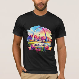 Camiseta Vintage Missouri Map T-Shirts – Retro us state