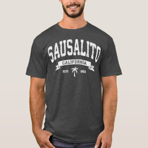 Camiseta Vintage molesto de Sausalito California