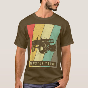 Camiseta Vintage Monster Truck Retro 