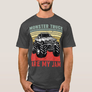 Camiseta Vintage Monster Truck Retro Style Monster Trucks A