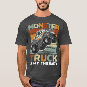 Camiseta Vintage Monster Truck Vehicle Racing 