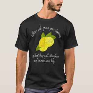 Camiseta Vintage Mormon Cuando La Vida Te Regala Lemones