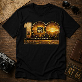 Camiseta Vintage Mother Road 1926–2026 Retro Americana
