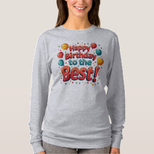 Camiseta Vintage Motivation Feliz cumpleaños