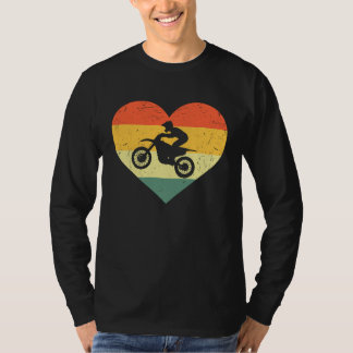 Camiseta Vintage Motocross Bike Dirtbike Retro Racing Dirt 