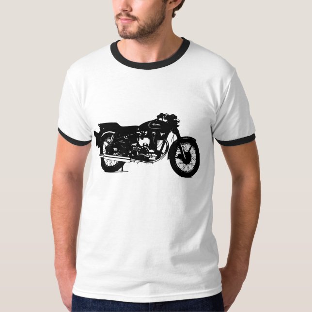 Camiseta Vintage Motorcycle_2 (Anverso)