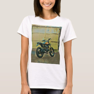 Camiseta Vintage motorcycle art