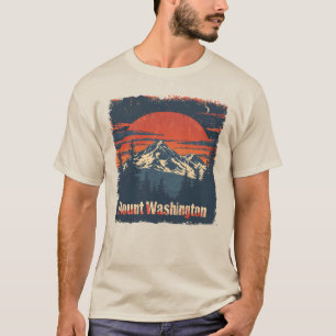 Camiseta Vintage Mount Washington Ski Adventure Tee