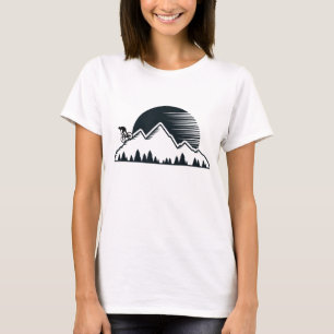 Camiseta Vintage Mountain Bike - MTB al aire libre Downhill