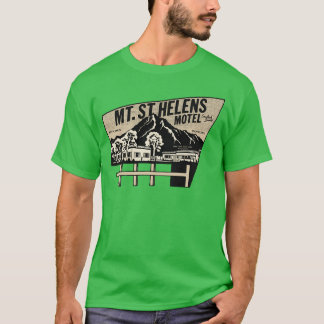 Camiseta Vintage Mt StHelens Motel familia