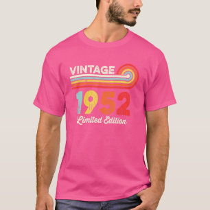 Camiseta Vintage Mujeres Nacidas En 1952