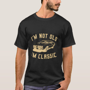 Camiseta Vintage Musage Car Funny Classic Cita Tee