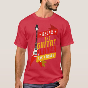 Camiseta Vintage Music Relax Guitar Player String Instrumen