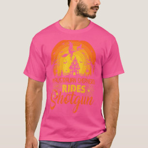 Camiseta Vintage My Australian Shepherd Dog Ride Shotgun Ha