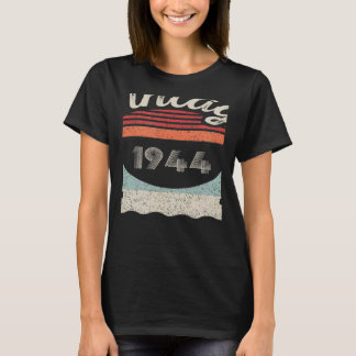 Camiseta Vintage Nacido En 1944 78º Cumpleaños 78 Años 1