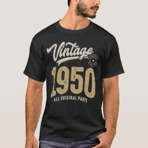 Camiseta Vintage nacido en 1950 - 72º Birthday Retro Classi