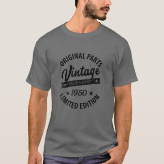 Camiseta Vintage Nacido En 1950 Regalo De Cumpleaños Retro