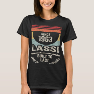 Camiseta Vintage nacido en 1963 59º cumpleaños 59 años