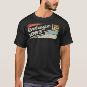 Camiseta Vintage nacido en 1963 59º cumpleaños 59 años de e
