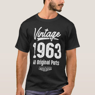 Camiseta Vintage nacido en 1963 - 59th Birthday Retro Class