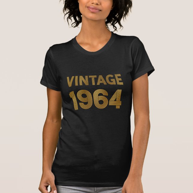 Camiseta Vintage nacido en 1964 (Anverso)