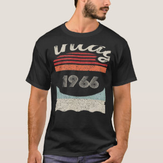Camiseta Vintage nacido en 1966 56º cumpleaños 56 años