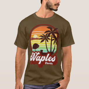 Camiseta Vintage Nápoles Florida FL Retro 70 Summer Beach S