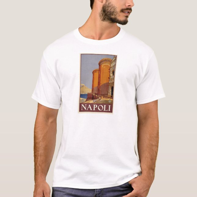 Camiseta Vintage Napoli Italia Nápoles Italia Viaje (Anverso)