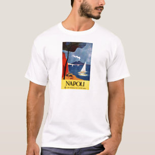 Camiseta Vintage Napoli Travel Love Romance