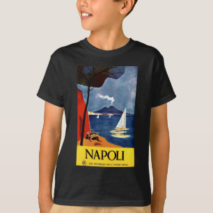 Camiseta Vintage Napoli Travel Love Romance