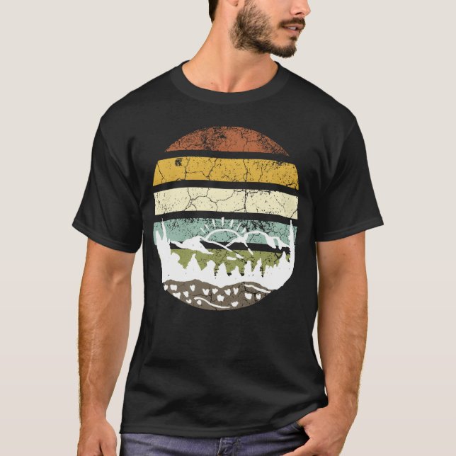 Camiseta Vintage Nature boy (Anverso)