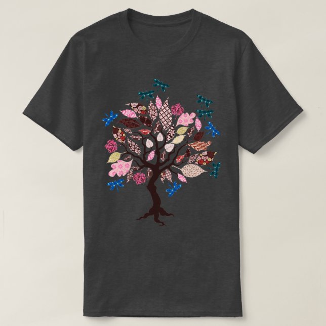 Camiseta Vintage Nature Dragonfly (Diseño del anverso)