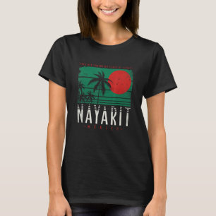 Camiseta Vintage Nayarit México Mexicano Mexicana Retro Mex