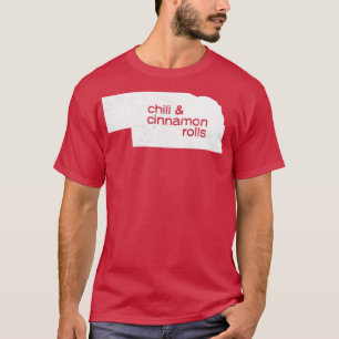 Camiseta Vintage Nebraska Food Chili Cinnamon Rolls