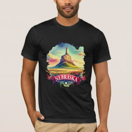 Camiseta Vintage Nebraska Map T-Shirts – Retro us state