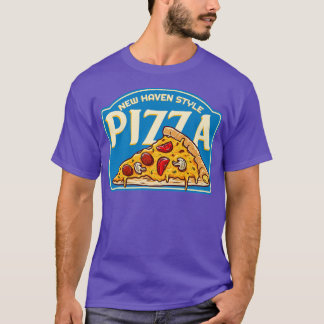 Camiseta Vintage New Haven Style Pizza Lovers Apizza Ct Gif