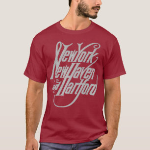 Camiseta Vintage New York New Haven y Hartford Railroad